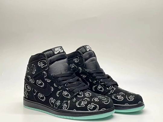 Air Jordan 1 Kaws Black 930155 001 Men's Women's Basketball Shoes-62 - Click Image to Close